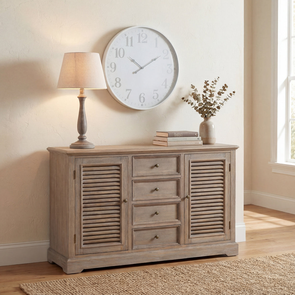 Teos Table Lamp - Beige