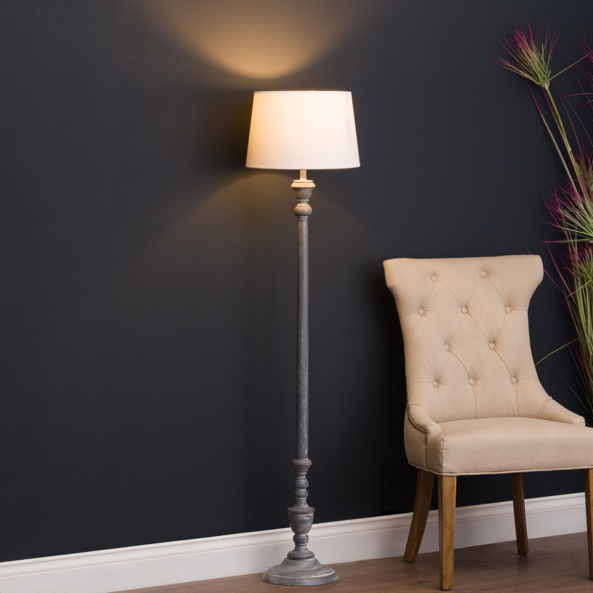Ithaca Floor Lamp - Beige