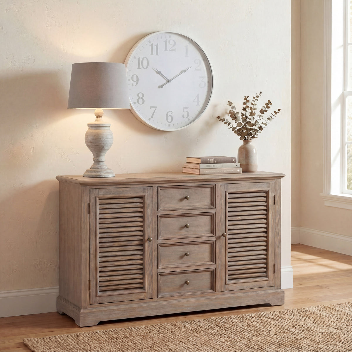Uthina Table Lamp - Beige