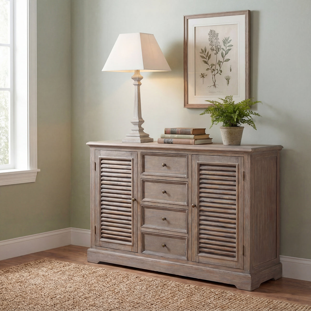 Pula Table Lamp - White
