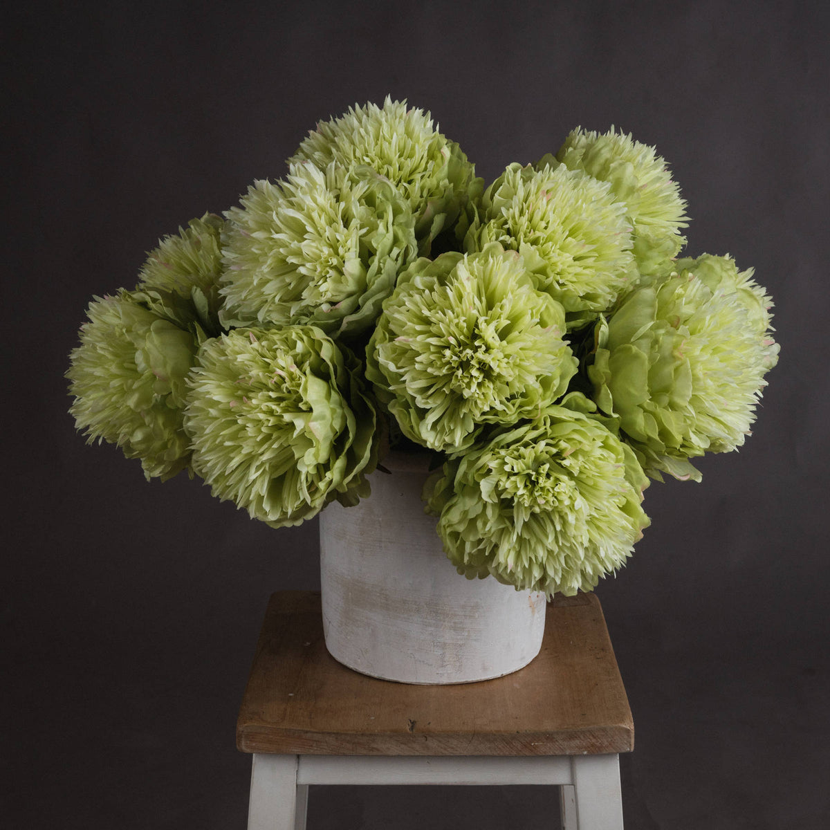 Green Peony - Green
