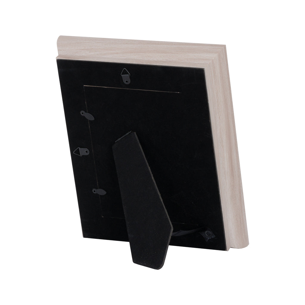 White Washed Wood Photo Frame 5X7 - White