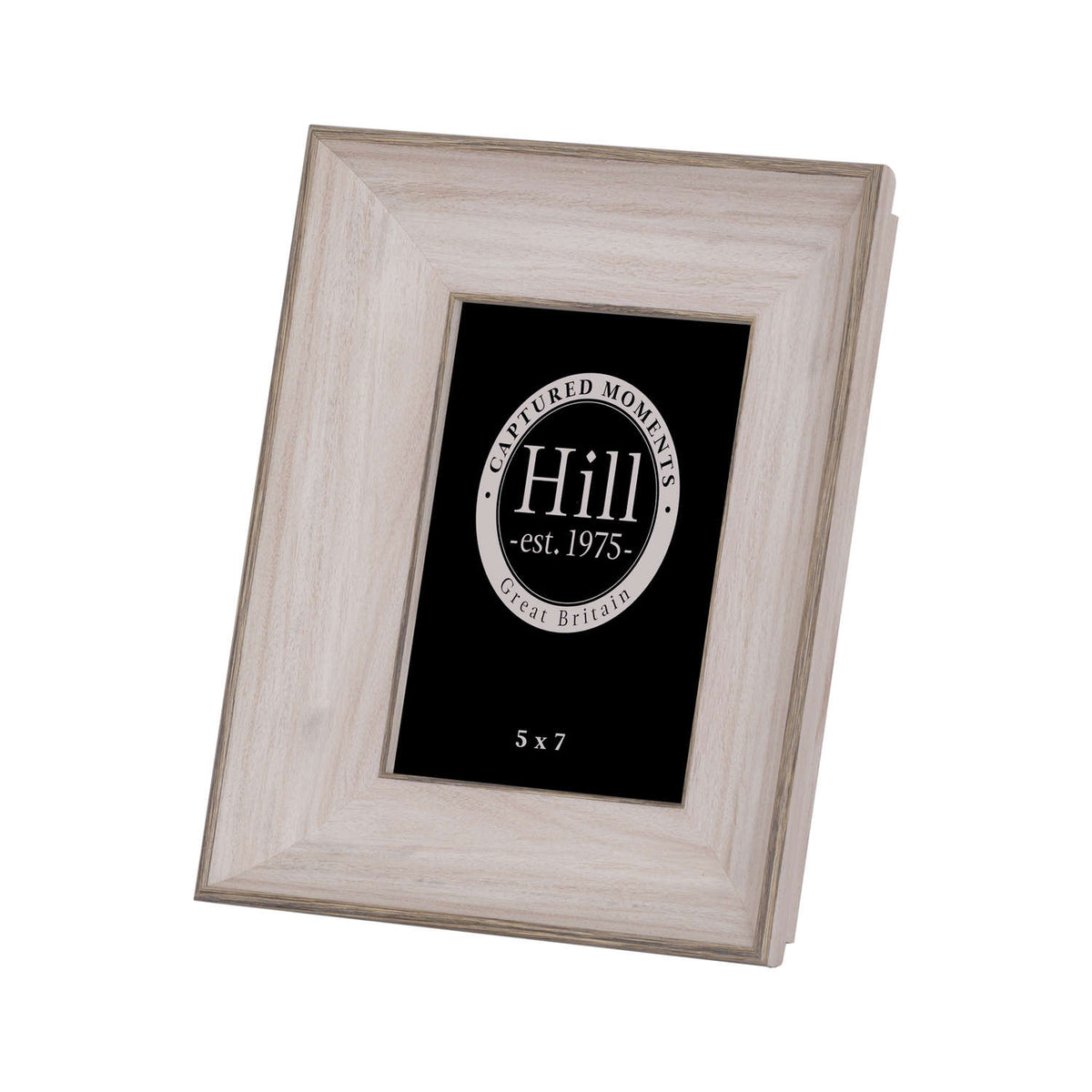 White Washed Wood Photo Frame 5X7 - White