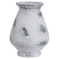 Naxos Large Antique White Vase - Stone