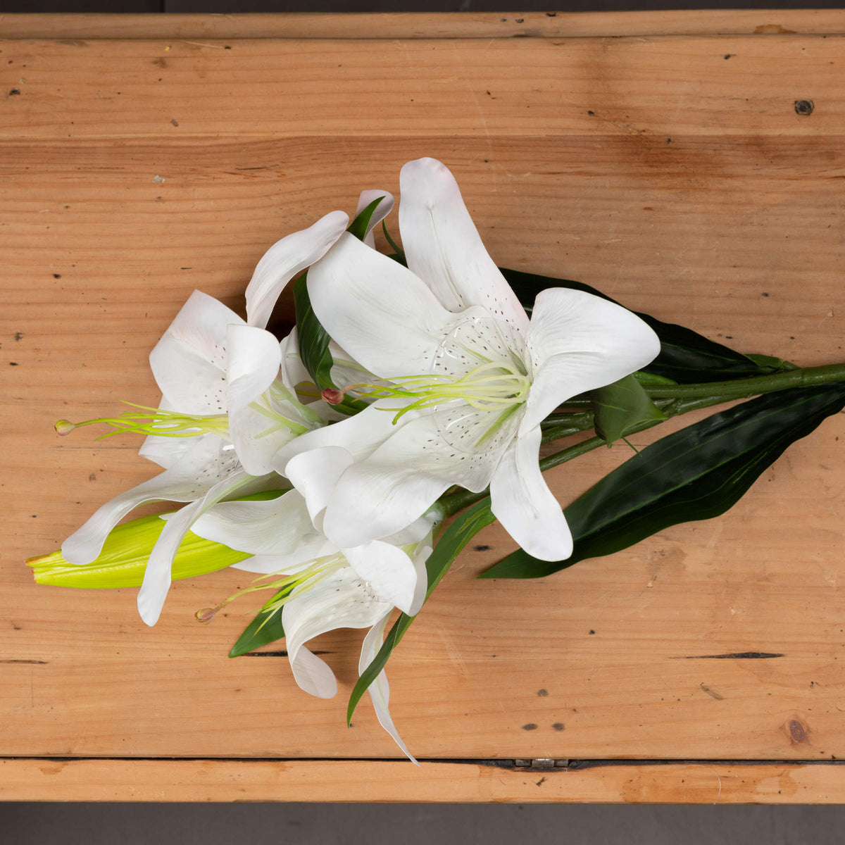 White Madonna Lily Spray