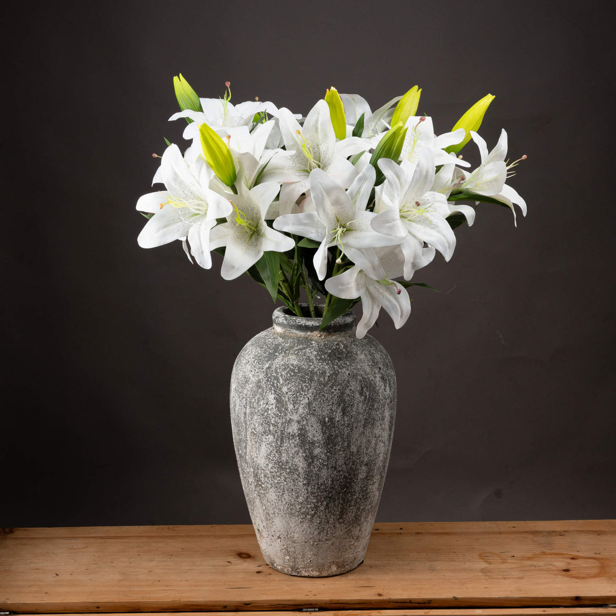 White Madonna Lily Spray