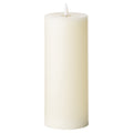 Luxe Collection Natural Glow 3.5 X 9 Led Cream Wax Candle