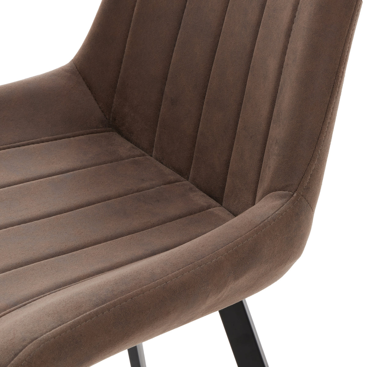 Malmo Coffee Swivel Dining Chair