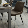Malmo Coffee Dining Chair - Coffee