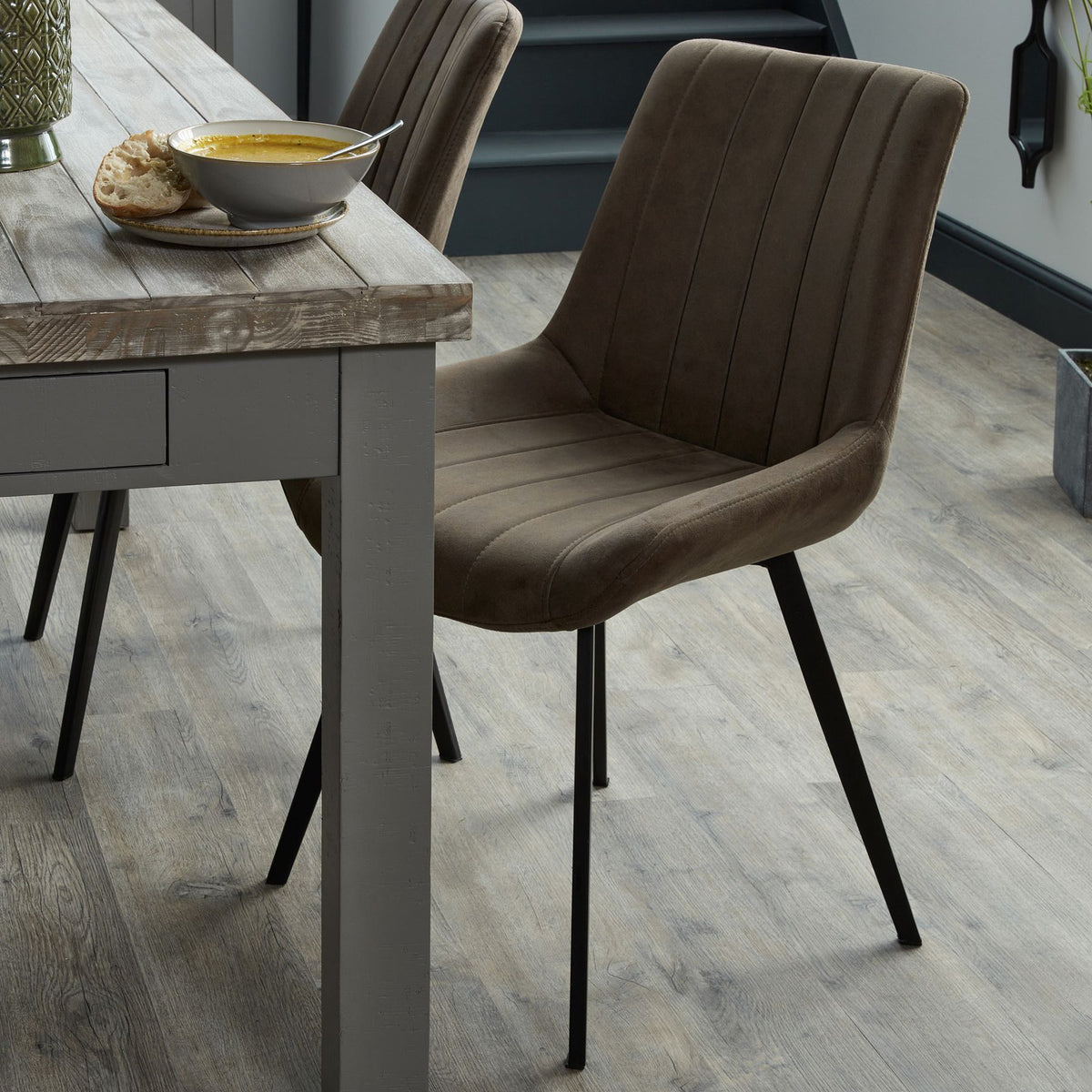 Malmo Coffee Dining Chair - Coffee