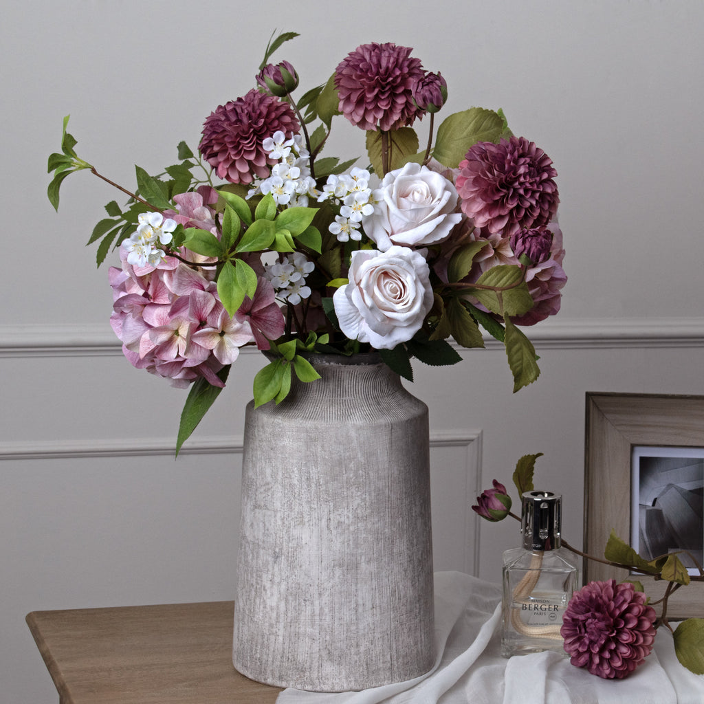 Bloomville Urn Stone Vase - Stone