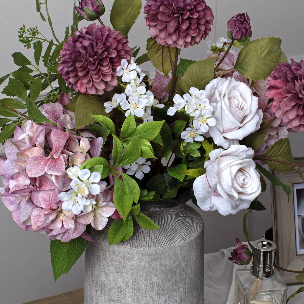Bloomville Urn Stone Vase - Stone