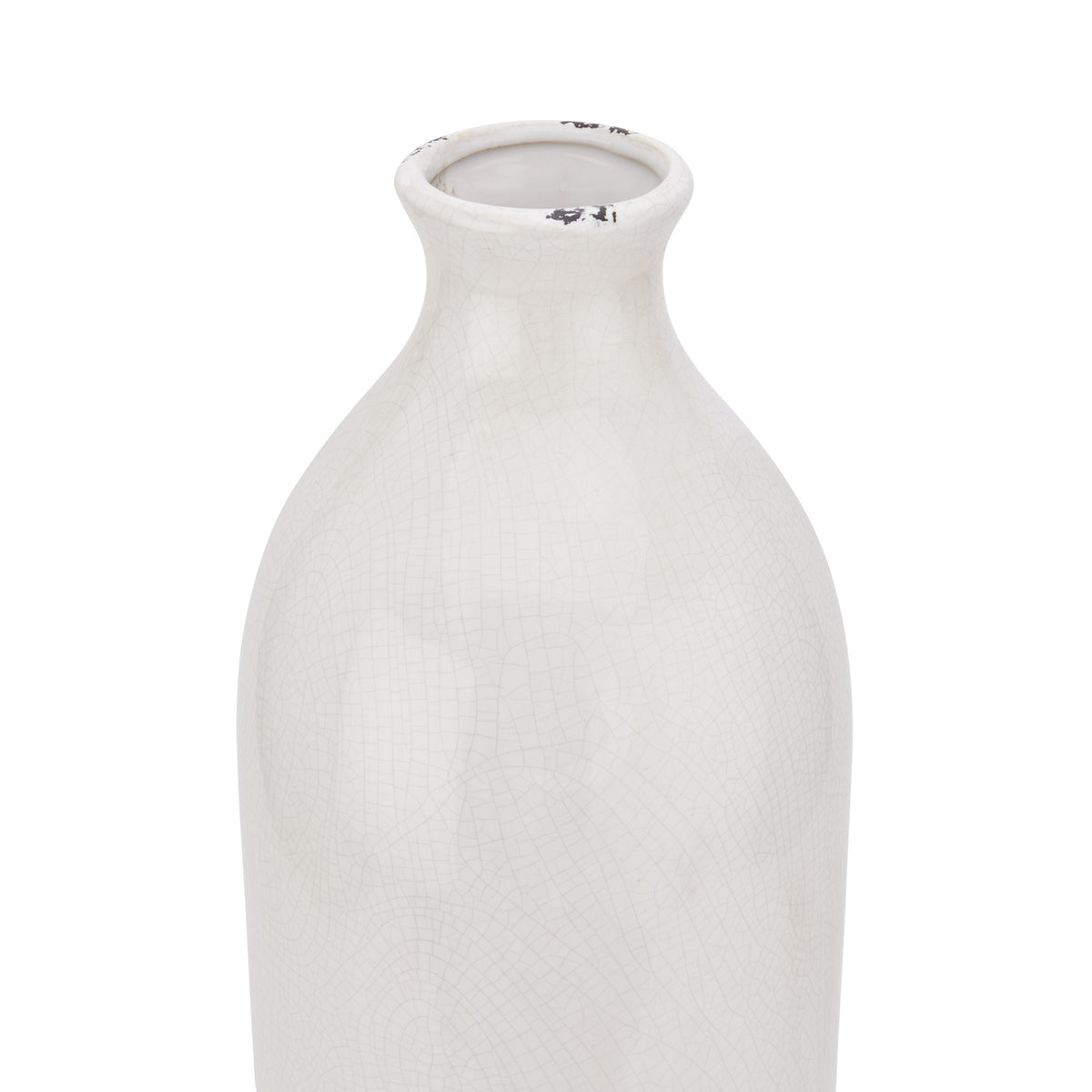 Garda Glazed Gisela Vase - White