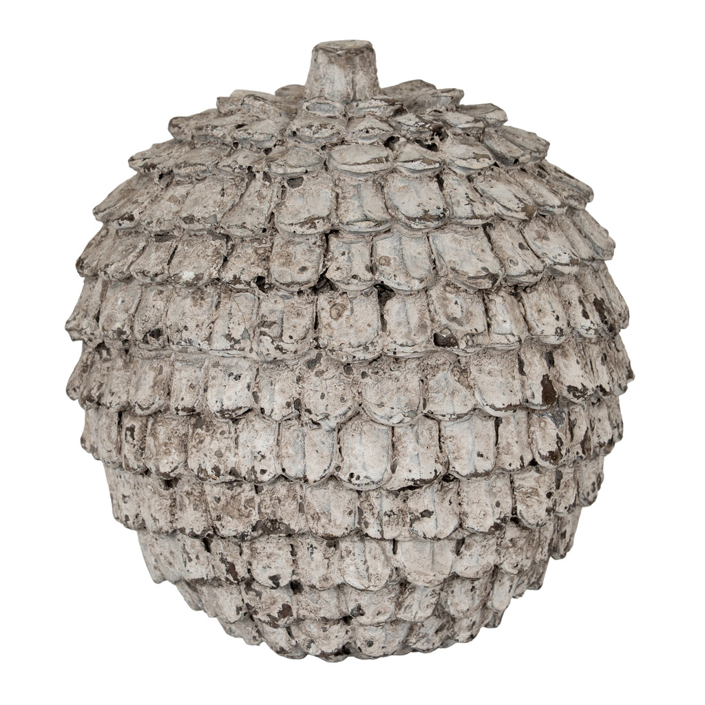 Garda Decorative Large Sphere - Antique White