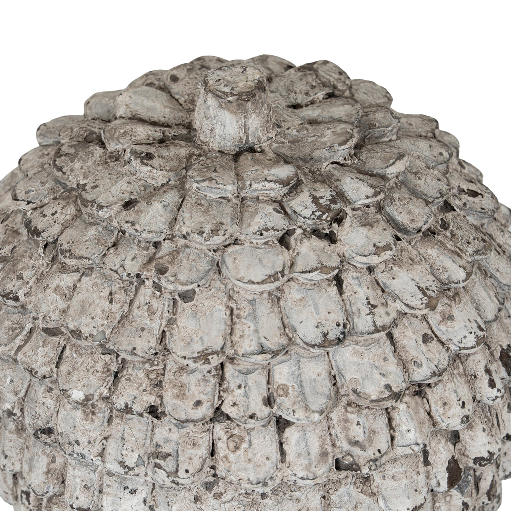 Garda Decorative Large Sphere - Antique White