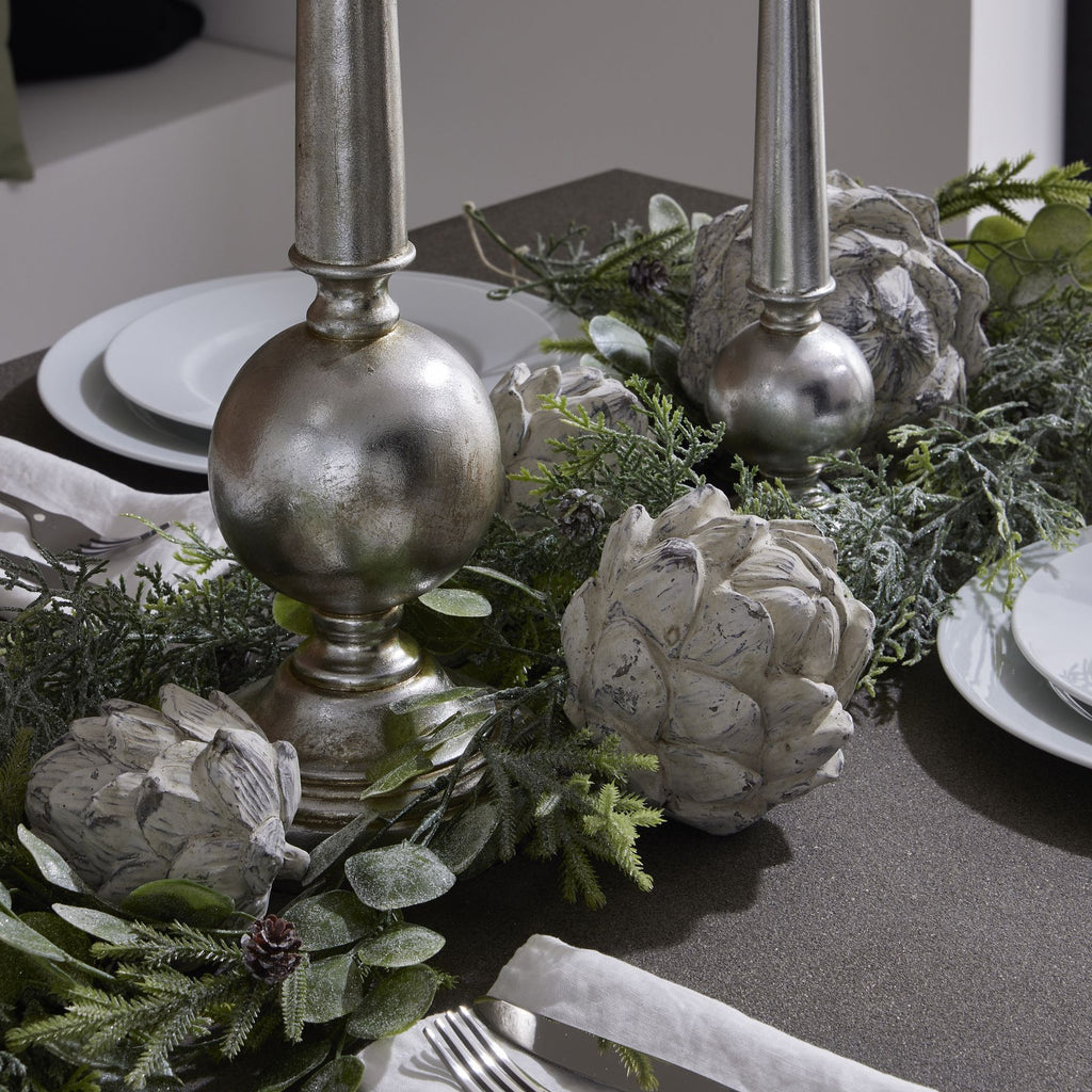 Garda Decorative Small Artichoke - Antique White