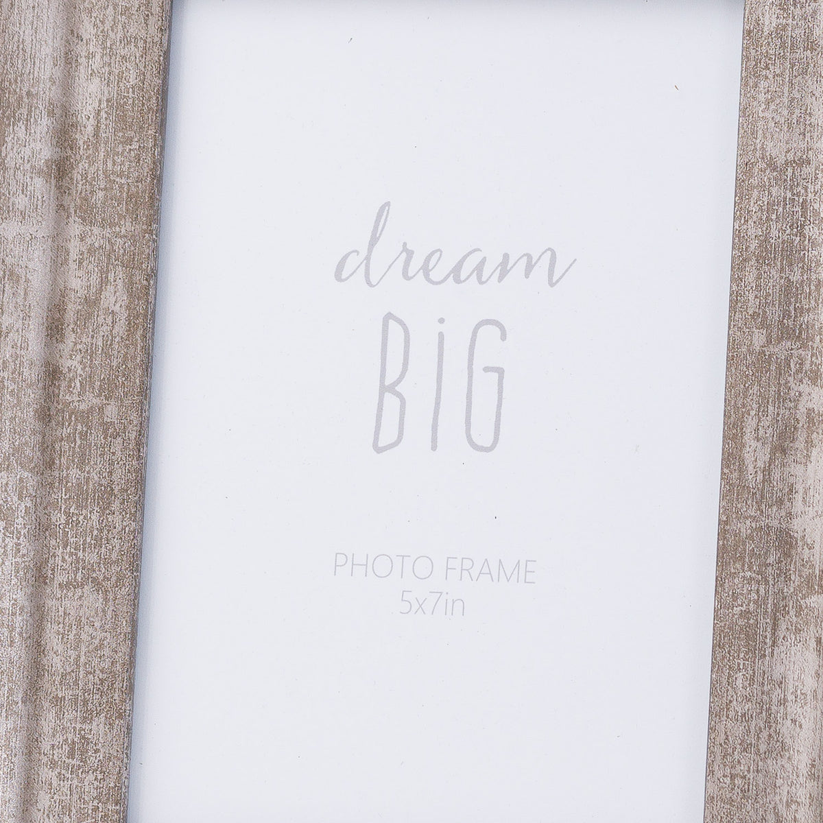 Convex Matt Silver 5X7 Frame - Silver