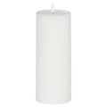 Luxe Collection Natural Glow 3.5X9 Led White Wax Candle