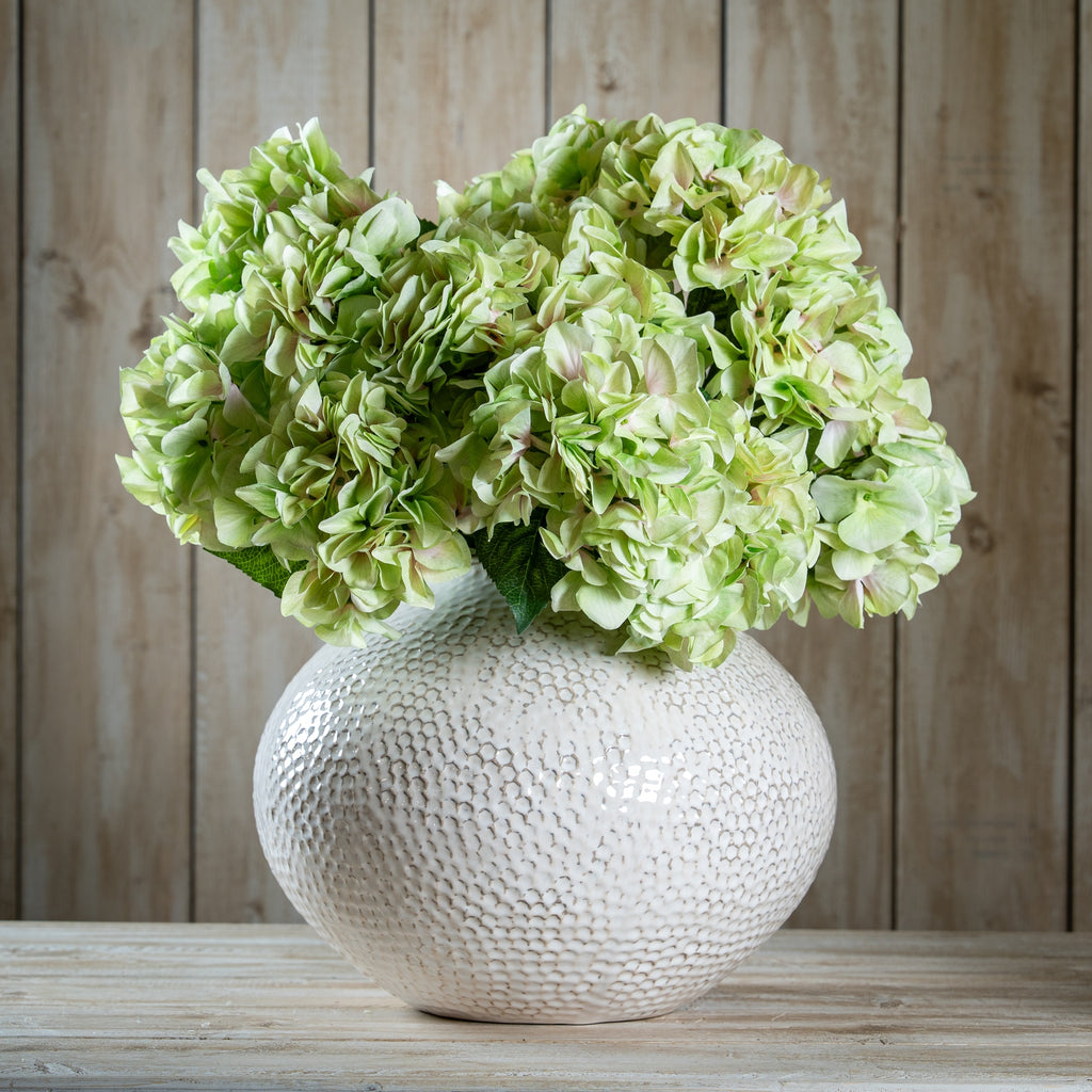 Shabby Green Hydrangea Bouquet - Green