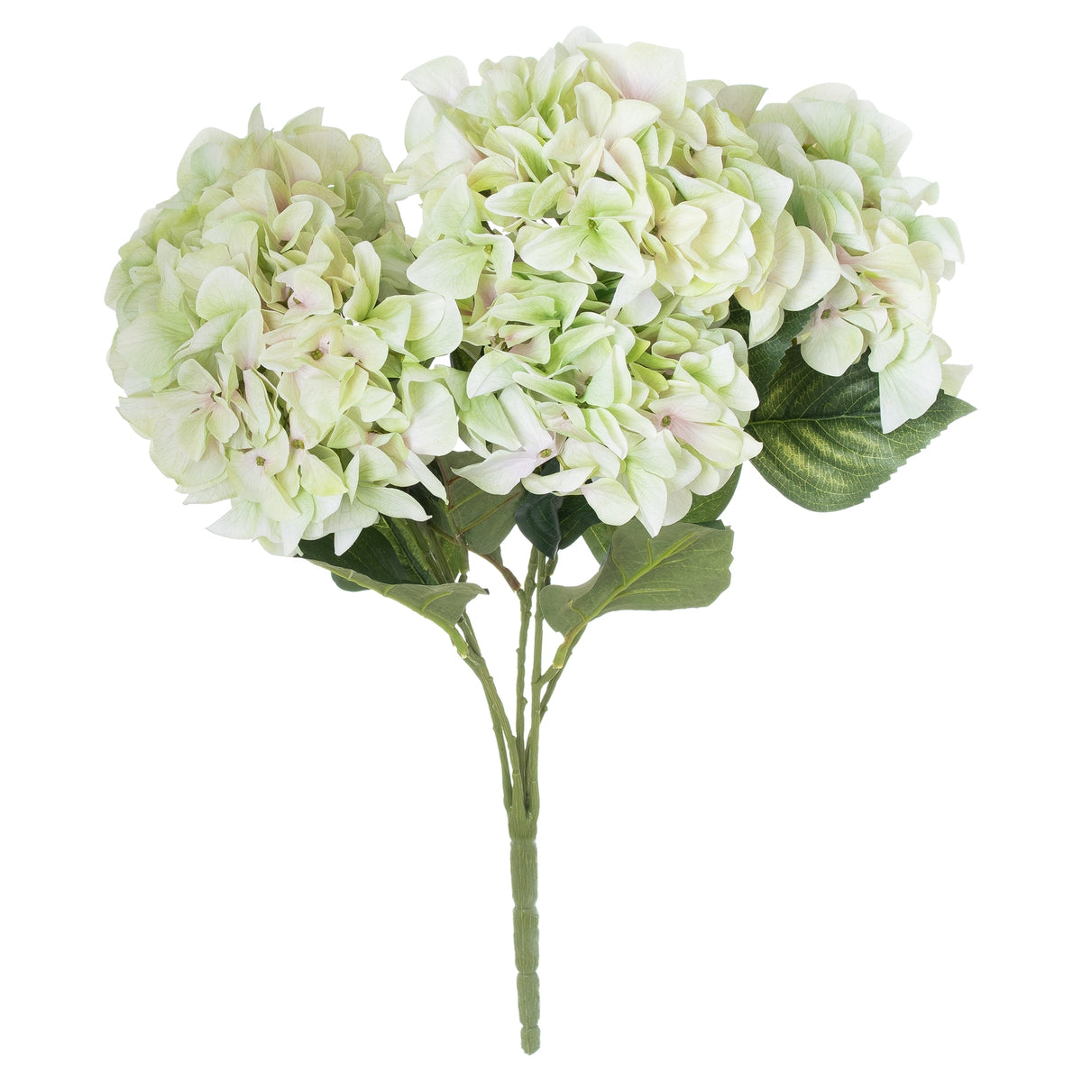Shabby Green Hydrangea Bouquet - Green
