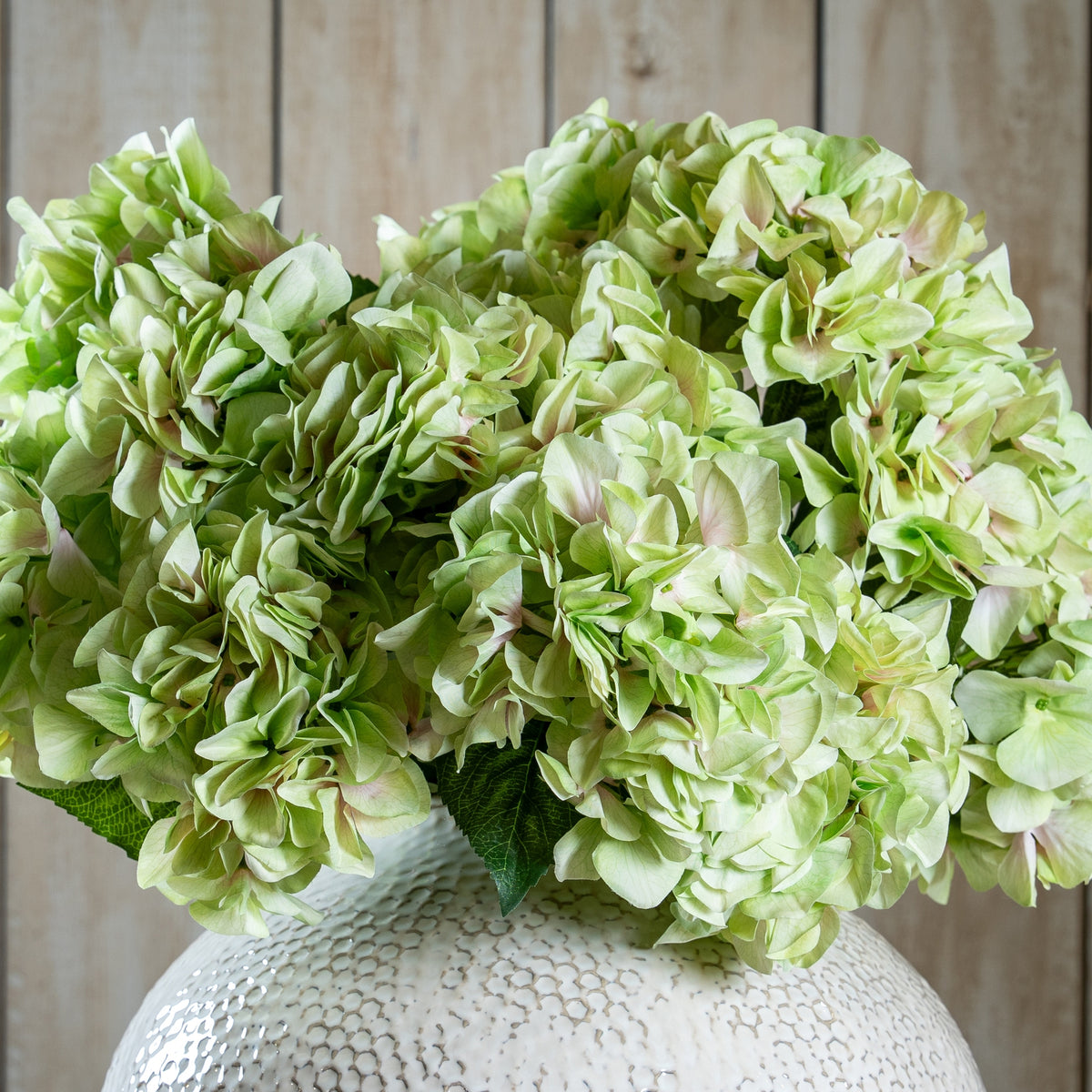 Shabby Green Hydrangea Bouquet - Green