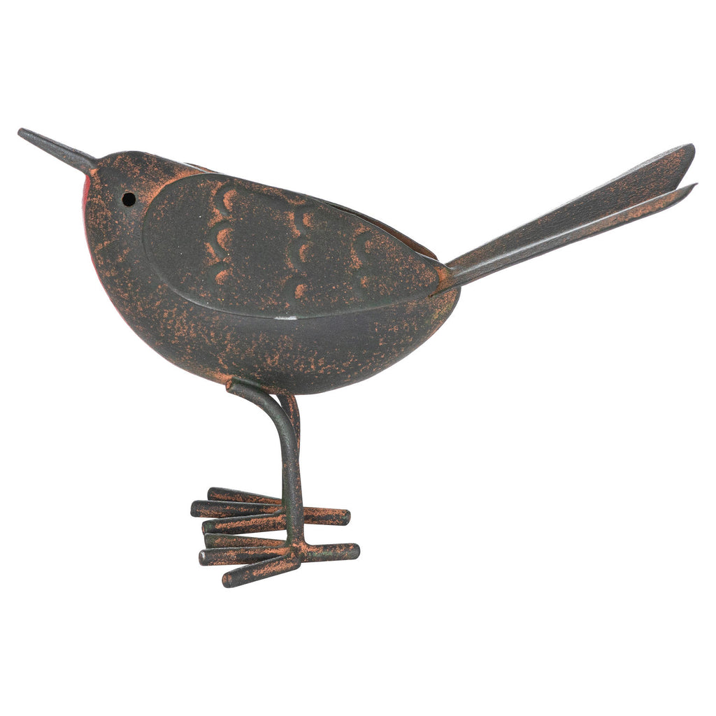 Rocky The Robin Ornament - Brown