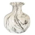 Marble Effect Squat Vase