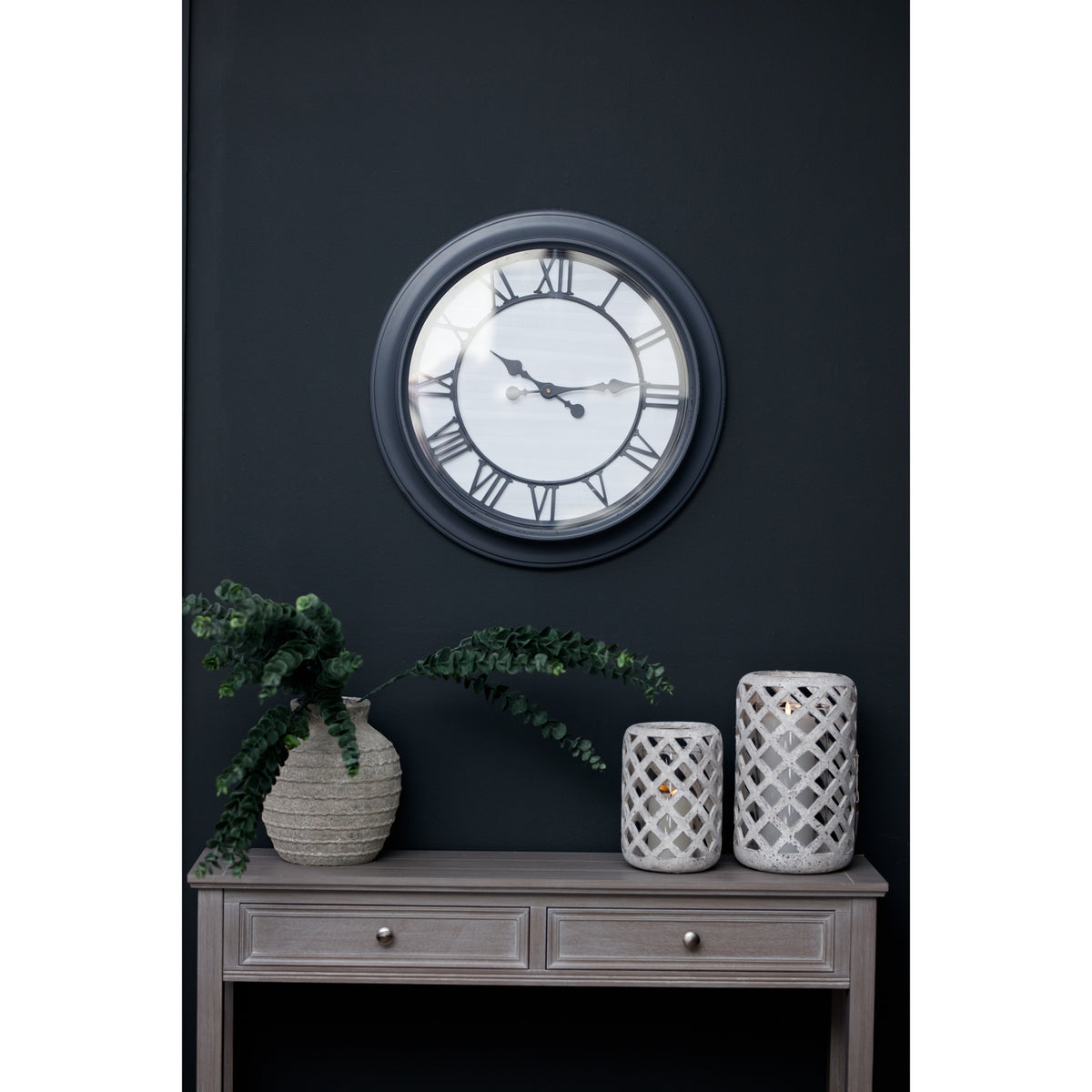 Bloomsbury Wall Clock - Silver