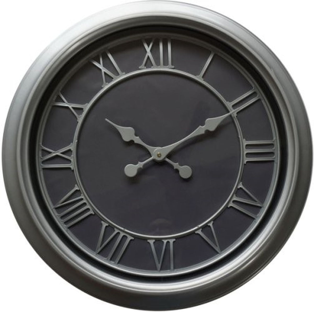 Bloomsbury Wall Clock - Silver