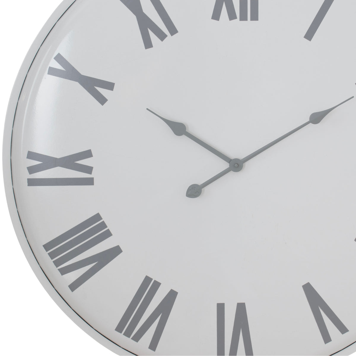 Flemings Wall Clock - White