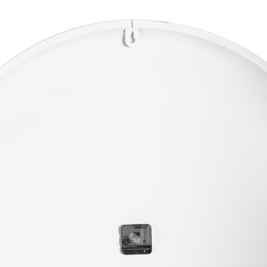 Flemings Large Wall Clock - White