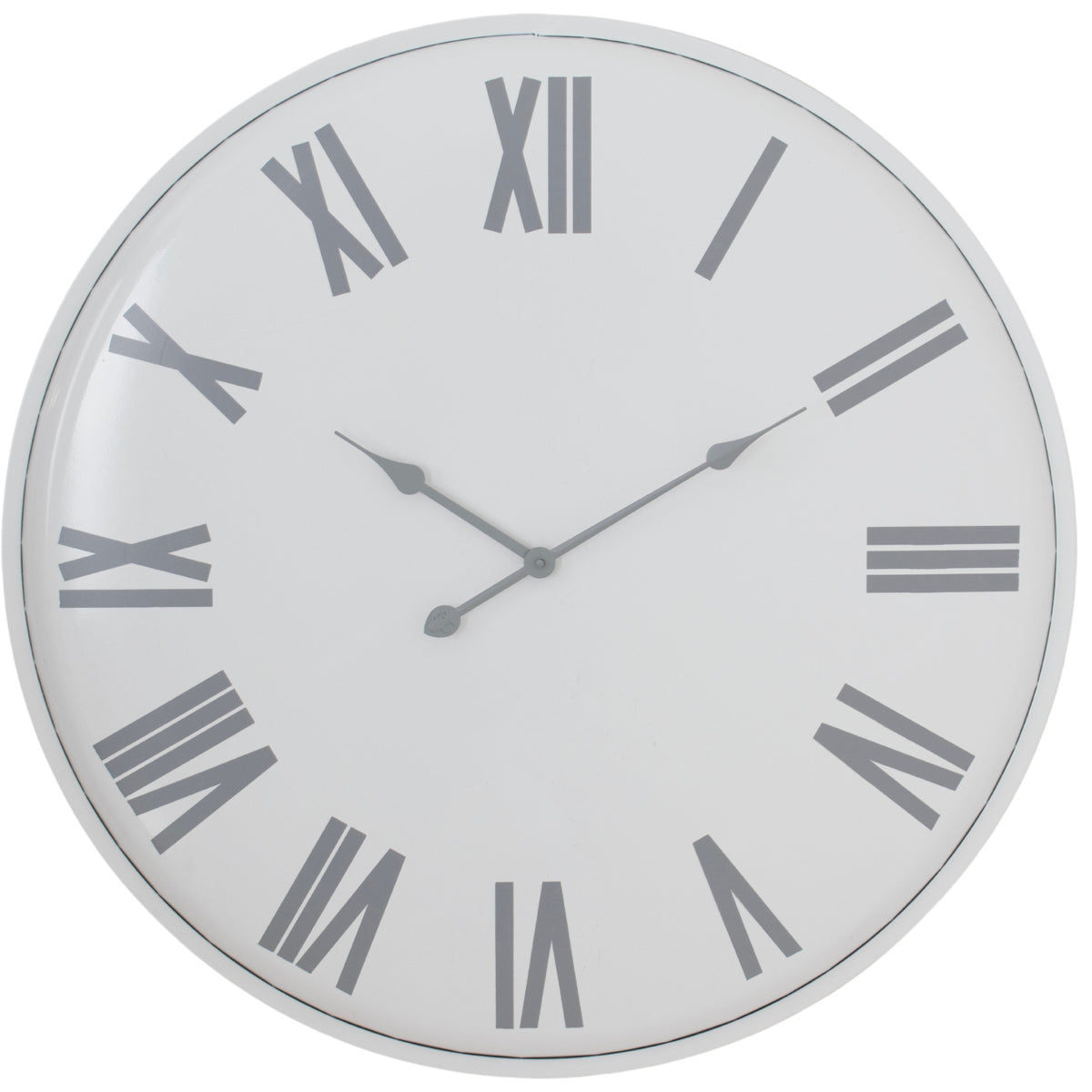 Flemings Wall Clock - White