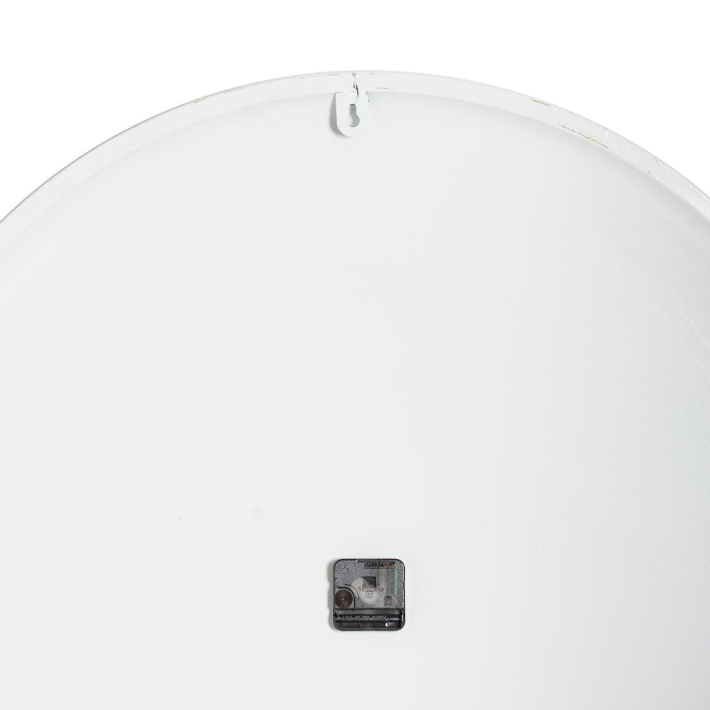 Aubrey Large Wall Clock - White