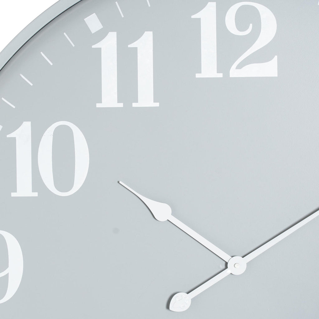 Ashmount Large Wall Clock - Grey