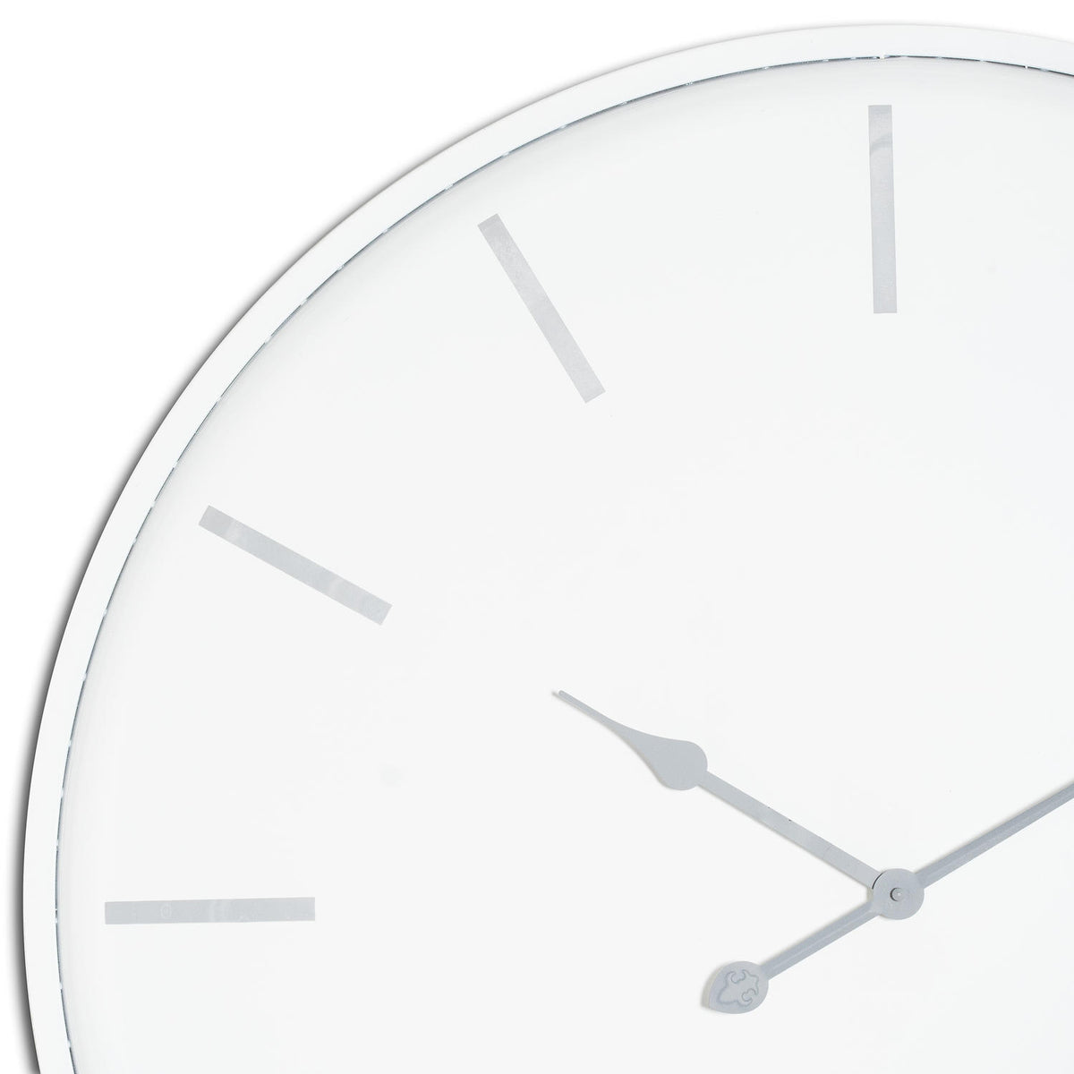 Brandon Large Wall Clock - White