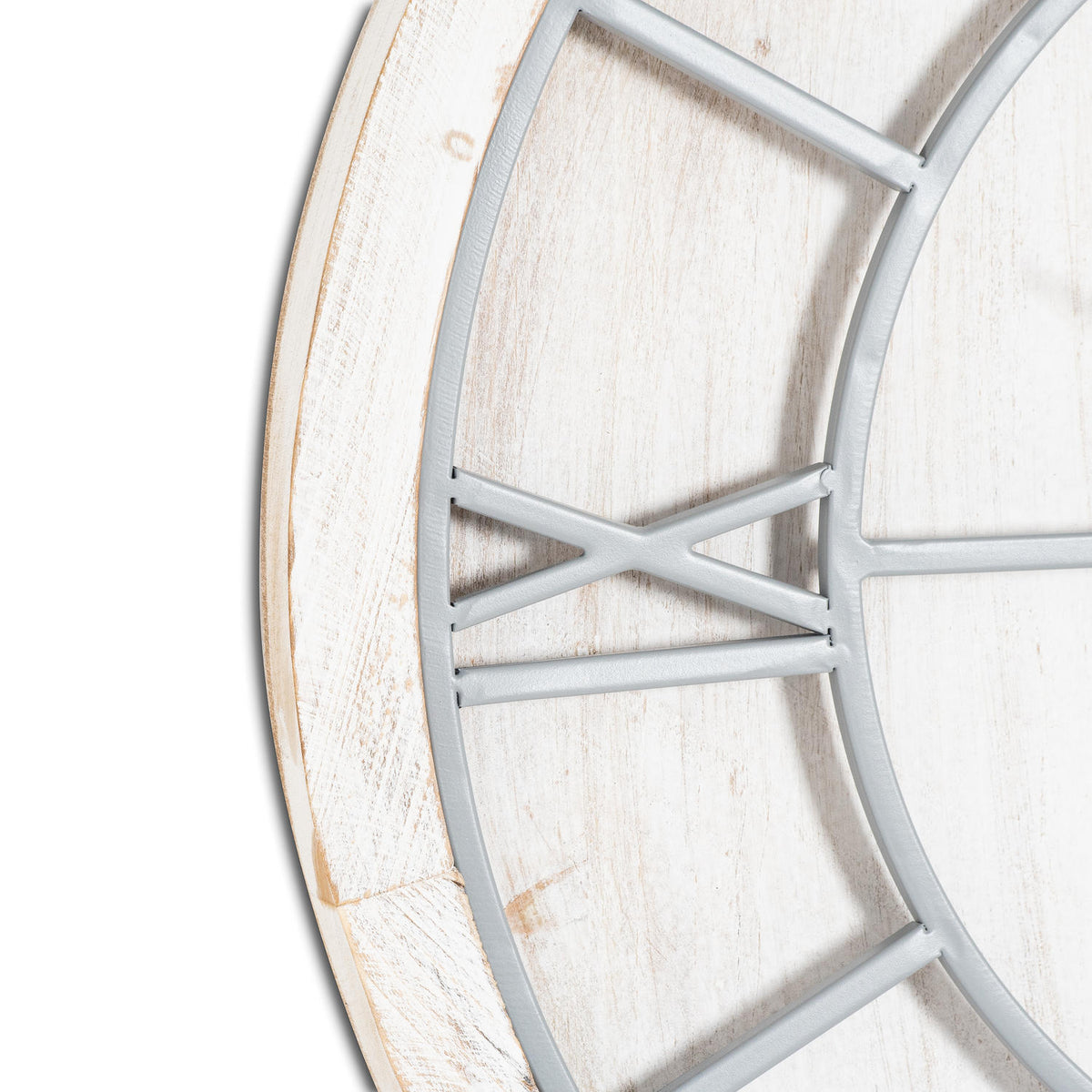 Williston White Wall Clock - White