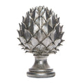 Large Silver Pinecone Finial - Silver
