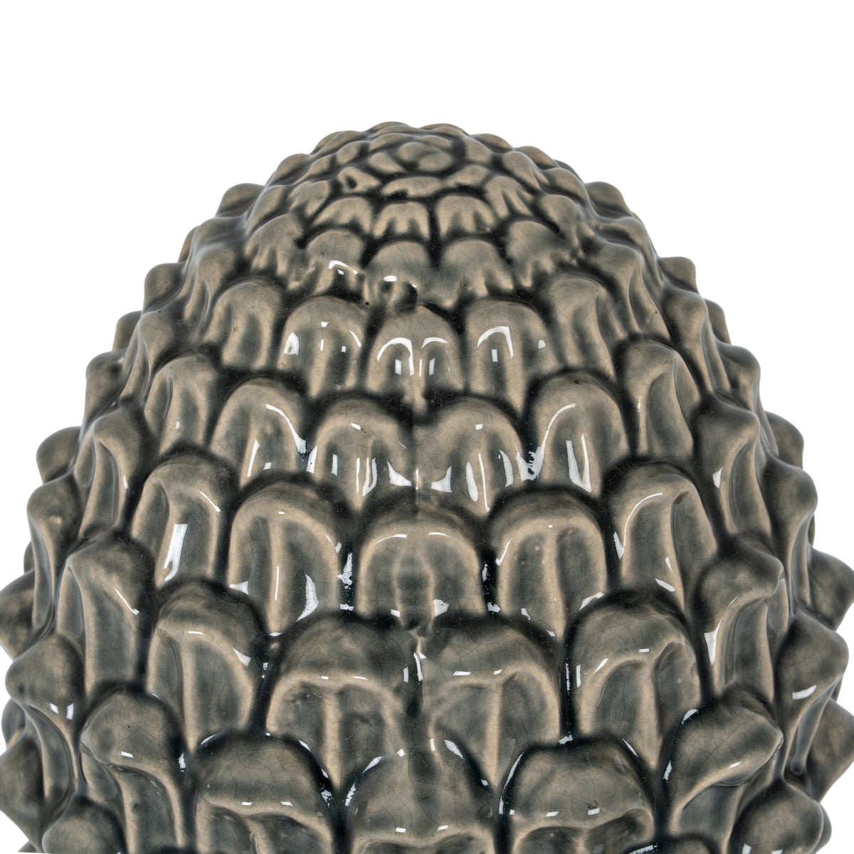 Garda Grey Decorative Acorn - Grey