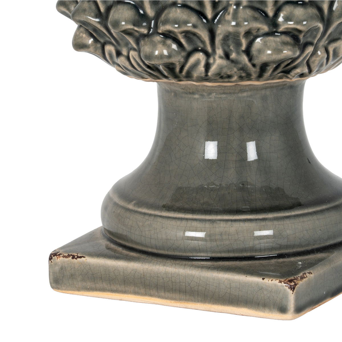 Garda Grey Decorative Acorn - Grey