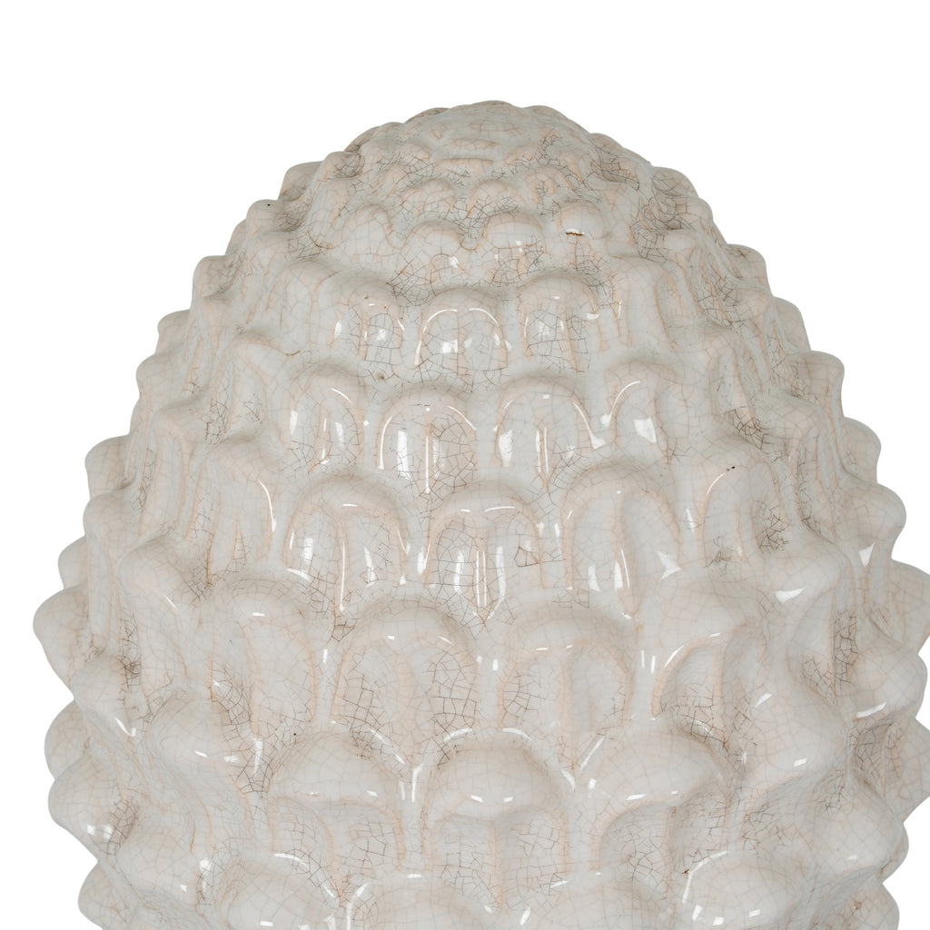 Garda White Decorative Acorn - White