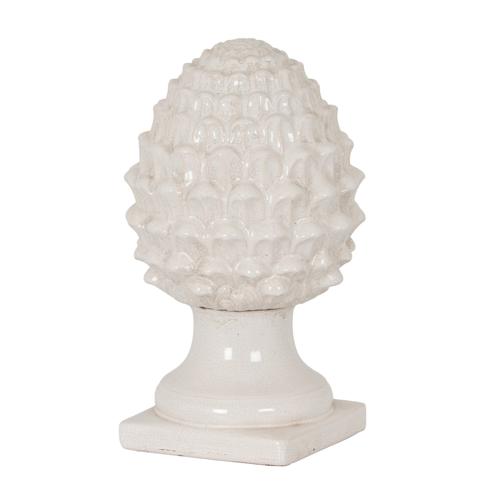 Garda White Decorative Acorn - White