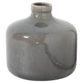 Garda Grey Glazed Chive Vase - Grey