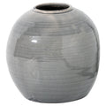 Garda Grey Glazed Tiber Vase - Grey