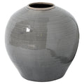 Garda Grey Glazed Regola Vase - Grey