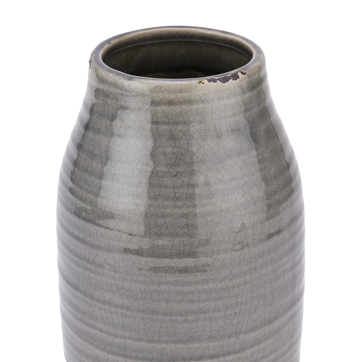 Garda Grey Stefanie Vase - Grey
