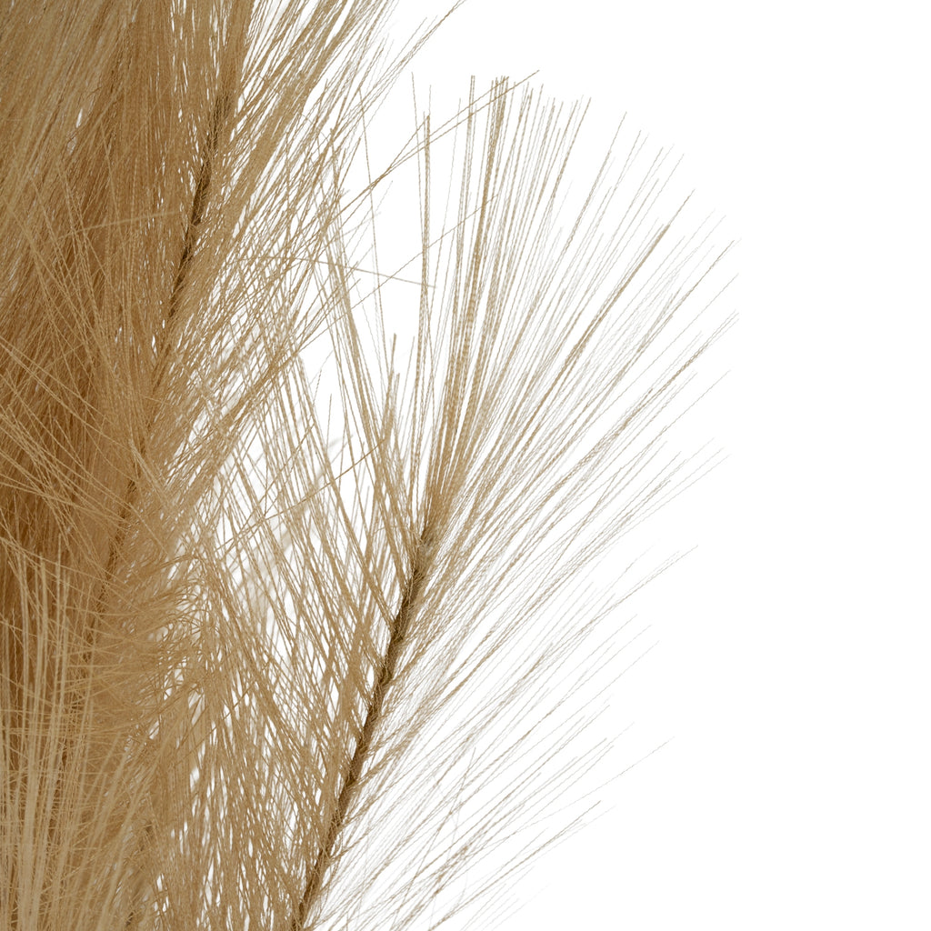 Grey Large Faux Pampas Grass Stem - Grey