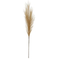 Grey Faux Pampas Grass Stem - Grey