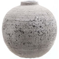Tiber Large Stone Ceramic Vase - Stone