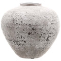 Regola Large Stone Ceramic Vase - Stone