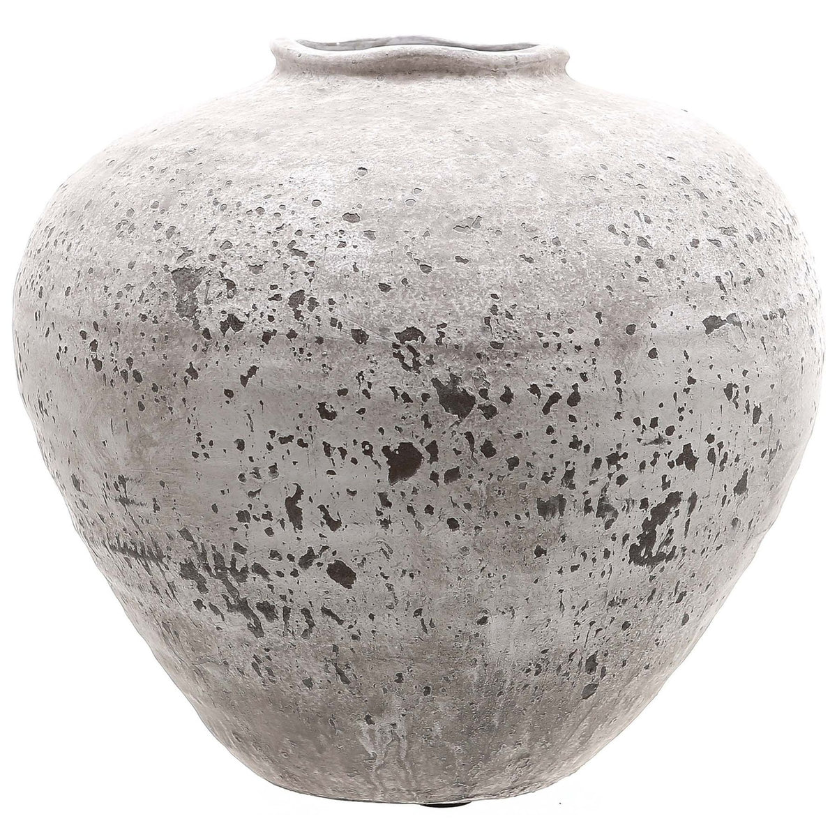 Regola Stone Ceramic Vase - Stone